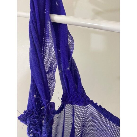 Victtoria Secet GOLD LABEL Y2K Sheer Lace Lingerie Body Suit - 36C - Picture 4 of 13